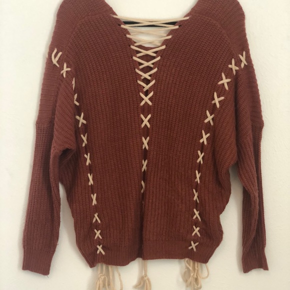 Rust sweater - Picture 2 of 2